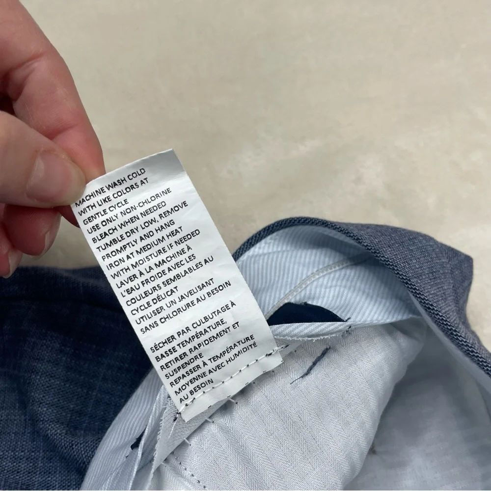 Men’s Ralph Lauren Navy Dress Pants‎ 38Wx29L - Picture 13 of 14